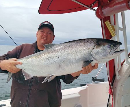Tyee Salmon, Ucluelet Fishing Charter 